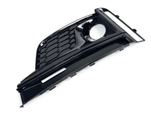 Pair Front Bumper Fog Light Grille Trims w/ ACC Audi A5 S-Line / S5 2017-2019