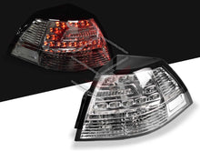 L+R Chrome Lens LED Tail Lights Rear Lamps For Holden Commodore VE S1 & S2 2006-2013 - Sedan Only