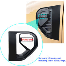 Black Side Vent Cover Trim For Next Gen Ford Everest Bi-turbo 2022 2023 2024+