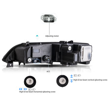 FULL LED Headlights Projector Fit 03-08 Mazda 6 W/Sequential & Startup Set