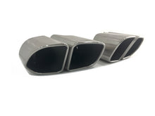 Square Exhaust Tips Tailpipe for Porsche Cayenne 958 V8 V6 2015-2017