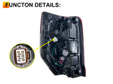 Right Side LED Tail Light Assembly with Globes for Mitsubishi Triton MR 2018-2023