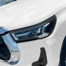Headlight Cover Head Light Lamp Trim For Toyota Hilux 2021 2022 2023+ SR5 Rogue