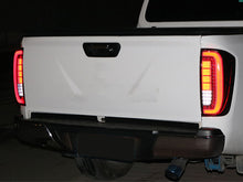 Smoke Black LED Tail Rear Lamp Lights For Nissan Navara NP300 D23 2015-2023 w/ Sequential Turn Signal