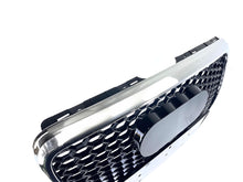 RS6 Style Honeycomb Front Grille Grill Chrome For Audi A6 C6 2005-2011