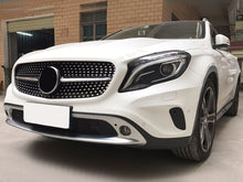 Diamond Style Front Grille for Mercedes GLA X156 GLA45 AMG 2018-2020 W/O Camera fg136