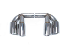 Exhaust Muffler Tips Brushed/Black/Silver For Porsche Cayenne 9Y0 9Y3 Petrol 2019-2024