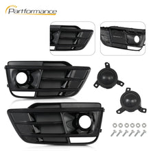 Front Fog Lamp Grille Cover with ACC Hole For Audi Q5 SQ5 FY 2018–2020 Sport Bumpe