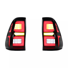 Smoked LED Tail lights Fits Toyota Hilux N80 SR5 SR 2015-Onwards Dual Cab
