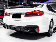Black Exhaust Muffler Tips for BMW G30 520i 530i 540i Sedan 2017-2019-2023 M-Sport