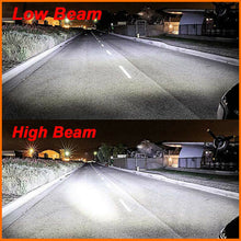 2pcs 7x6'' 5x7'' LED Headlights Hi/Lo Beam Halo DRL For Holden Rodeo 1998-2003
