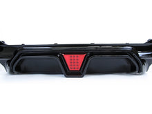 Gloss Black Rear Diffuser w/ LED Light for BMW 5-Series G30 2017-2023 di157