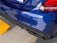 Carbon Fiber Exhaust Tips for Mercedes W205 C63 AMG 2015-2018