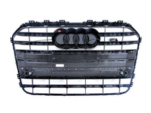 Chrome Front Bumper Grille For 2012 2013-2015 AUDI A6 S6 C7 fg213