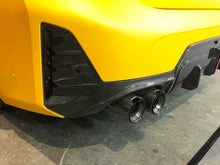 Pair For 2019-2025 BMW G20 M340i G42 M440i G23 G26 M220i Carbon Fiber Exhaust Tips Muffler Pipe Black