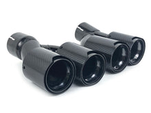 Left+Right For 2017-2023 BMW 525i 528i 530i G30 G31 Carbon Fiber Exhaust Tips Muffler Tailpipe Replacement
