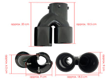 Black Exhaust Tips Muffler Tail Pipe fit for BMW G23 M440i G20 M340i G42 M240i 2020-2024