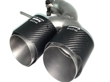 Matte Carbon Exhaust Tips Replacement for Alfa Romeo Stelvio Twin Dual Muffler Pipe