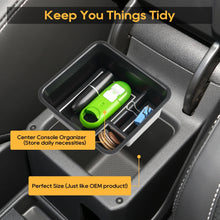 Car Center Armrest Storage Box Organizer Tray For 2020-2025 VW T-Cross