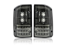 Pair LED Tail Lights Lamp For Nissan Patrol GQ 1/2 Series 1988-1997 Smoked+Black