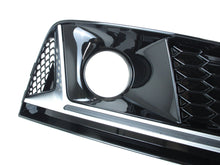 Left+Right Fog Light Covers w/ ACC Caps For Audi A4 B9 Non-S-Line 2017-2019