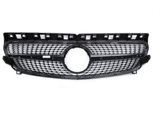 Black Diamond Front Grill for Mercedes W176 2016 2017 2019 LCI w/o Camera