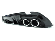 C43 AMG Style Rear Diffuser + Silver Exhaust Tips For Mercedes C-Class W205 Sedan C300 C43 AMG 2015-2021