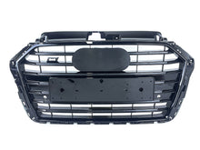 Gloss Black S3 Style Front Grille For Audi A3 S3 8V 2017–2020 Without ACC