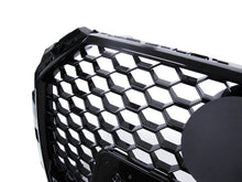 RS4 Style Honeycomb Front Bumper Grille For Audi A4 S4 B9 2017–2019