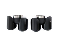 Black Exhaust Tips for Land Rover Defender 90 110 2020–2024 P300 P400
