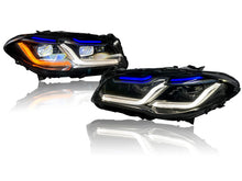 Pair LED Headlights Assembly for BMW 5 Series F10 F11 528i 535i 2010–2013 Xenon w/o AFS