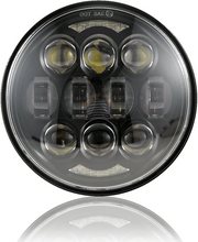80W 5.75 inch Round LED Headlight with DRL for Harley Motorcycle FLSTSB FLSTSC later Dyna