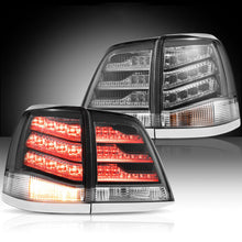 Full LED Tail Lights Assembly For Toyota Land Cruiser 2008-2015 Rear Lamps