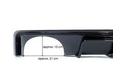 Gloss Black Diffuser + Exhaust Tips for Audi A6 C8 Avant Sport 2019-2023 di161