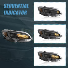 Amber LED Headlights DRL For Subaru WRX 2015-2021 WRX STI 2015-2017