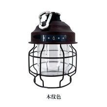 Portable Outdoor Solar Lamp Lantern Camping Light LED Pine Cone Lamp USB C Charging