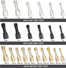 Thread Chaser Set Metric Thread Restorer Tool Thread Cleaner Rethreading Master