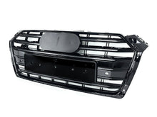 Gloss Black S5 Style Front Bumper Grille For Audi A5 S5 B9 2017–2019