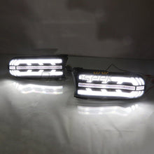 LED DRL Fog Lights for Toyota FJ Cruiser 2007-2021 Daytime Running Light w/ Turn Signal Lamp