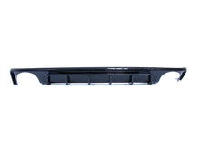 Gloss Black Diffuser + Exhaust Tips for Audi A6 C8 Avant Sport 2019-2023 di161