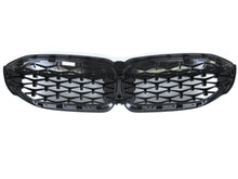 Chrome Diamond Front Kidney Grille Grill for BMW G20 G21 2019-2022 fg131