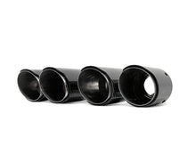 65mm Inlet Dual Carbon Exhaust Tips Replace for BMW Audi Mercedes Models