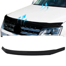 Dark Black Bonnet Protector Hood Guard Tinted For VW Amarok 2H 2009-2022