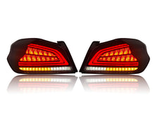 Left+Right Clear Lens LED Tail Lights Rear Lamp For 2014-2021 Subaru WRX & Subaru WRX STI