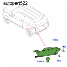 Pair Rear Bumper Light Reflectors Lamp For Range Rover Evoque 2012-2018 L538