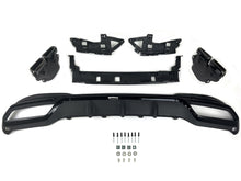 E63 Style Diffuser & Black Exhaust Tips For Mercedes E W212 S212 E250 E300 E350 AMG Pack 2014-2016 di208