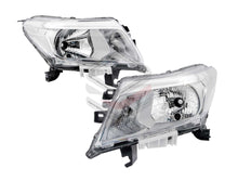 Set / Pair LH+RH Headlight Lamp Halogen For Nissan Navara Ute NP300 D23 2015-2021