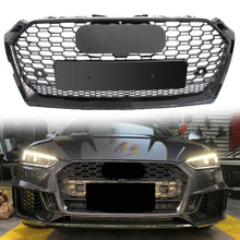 RS5 Style Honeycomb Front Grille For Audi A5 S5 B9 F5 2017–2019