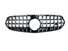 Chrome GT Front Bumper Grille for Mercedes W206 S206 C200 Non-AMG 2022-2024