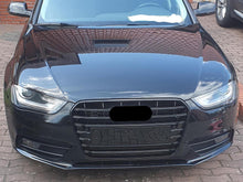 S4 Style Gloss Black Front Bumper Grille For Audi A4 S4 B8.5 2013–2016